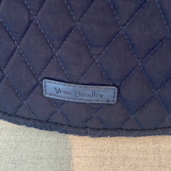 NWT Vera Bradley large duffel classic navy - Picture 5 of 8